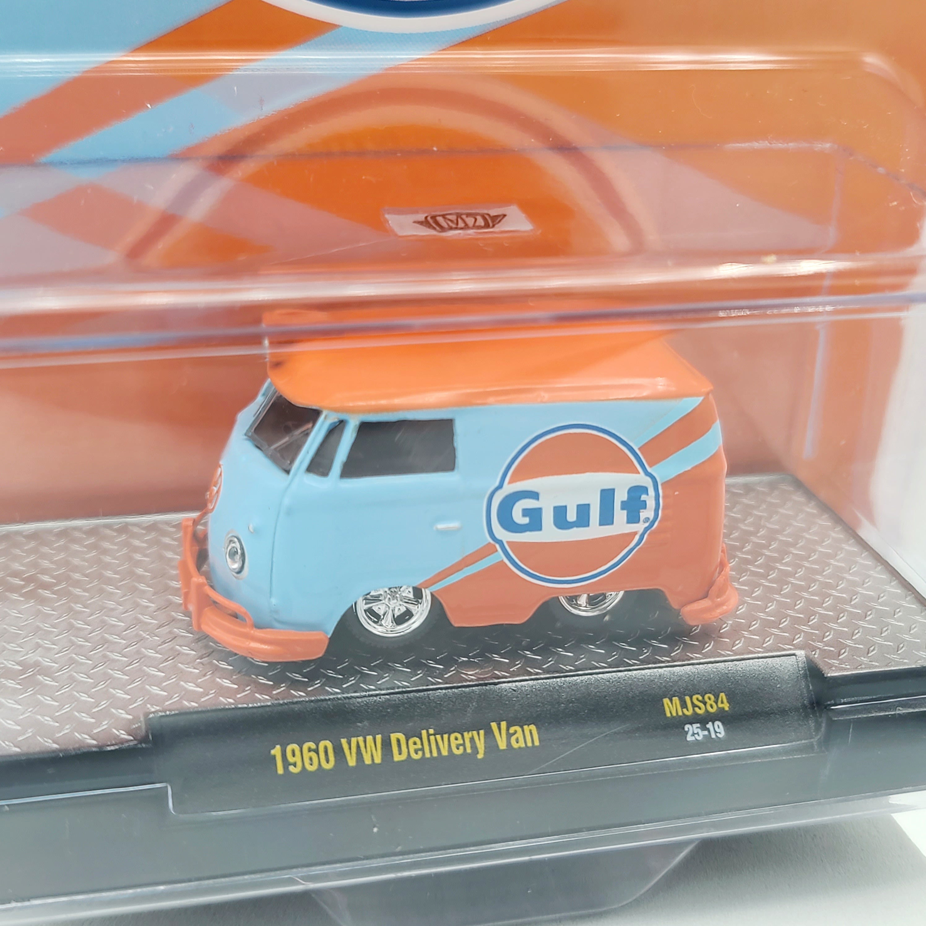 M2 Machines '60 VW Delivery Van - 1:64, Gulf Oil (2025 MiJo Exclusives - Limited Edition)